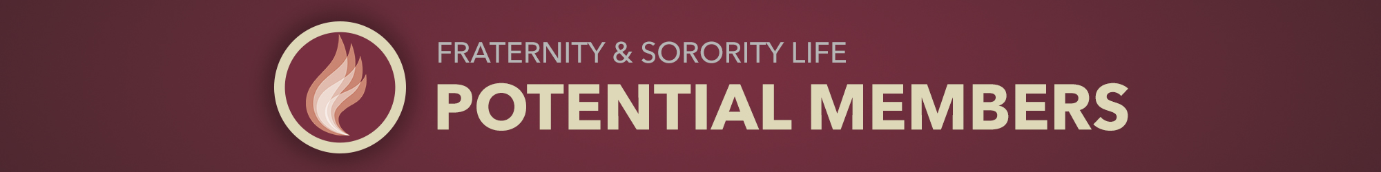 Potential Members banner