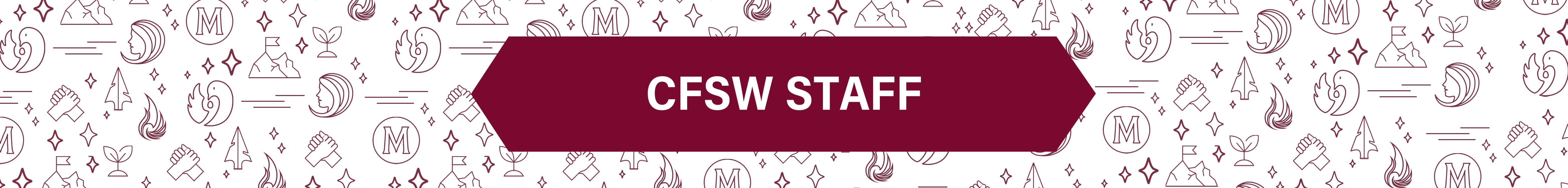 Banner saying CFSW Staff